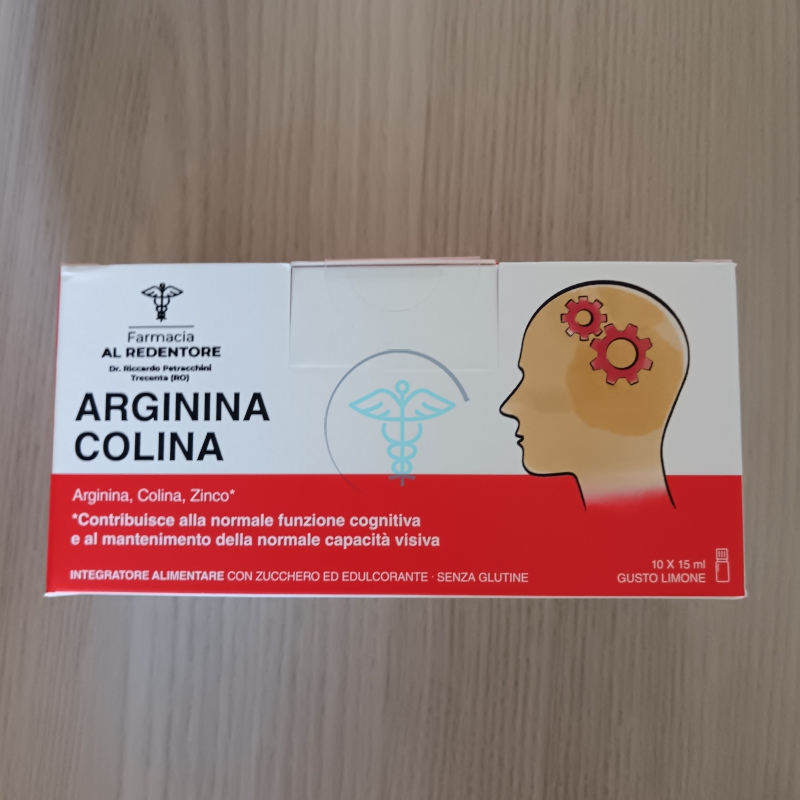 Unifarco Lfp Arginina Colina 10fl 15ml- integratore per concentrazione e memoria