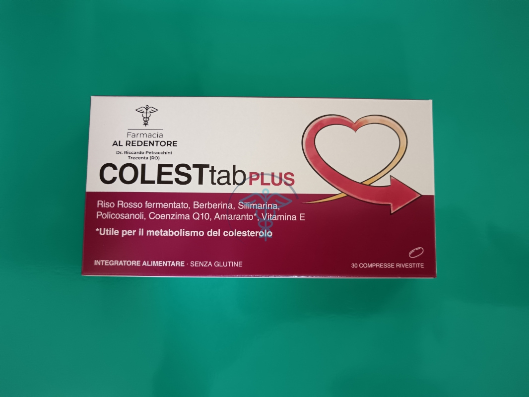 Unifarco Lfp Colesttab Plus 30cpr - Integratore per il controllo di colesterolo