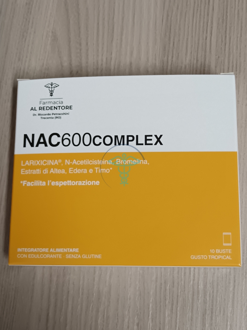 Unifarco Lfp Nac 600 Complex 10bust- Integratore per le vie respiratorie