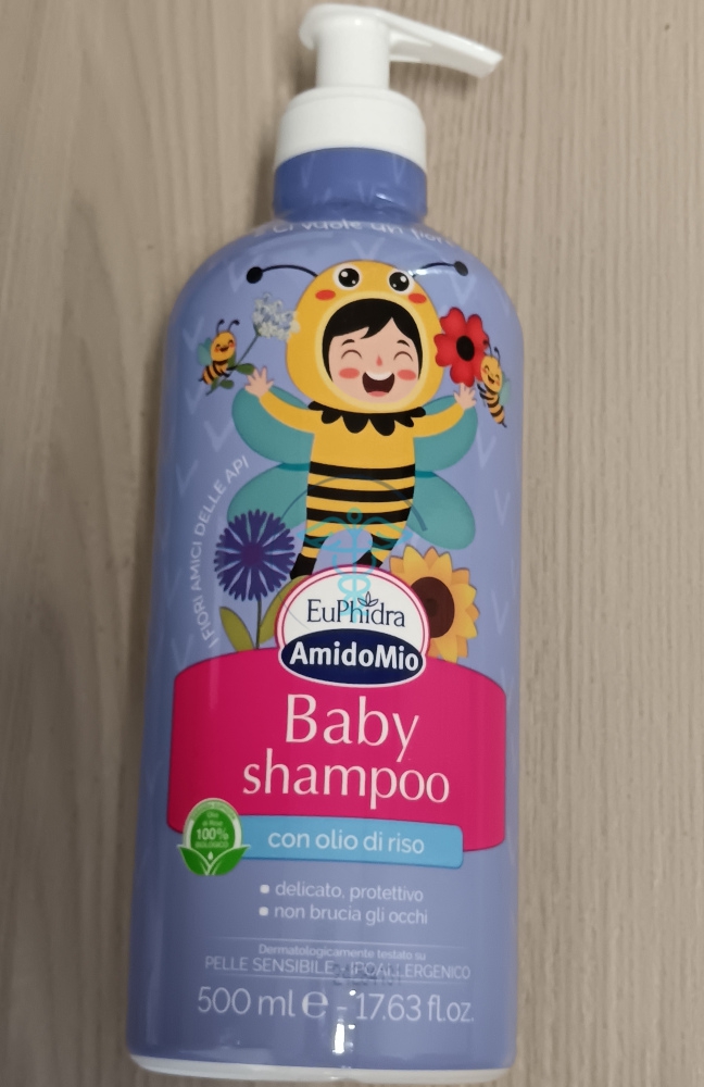 Zeta Farmaceutici Euphidra Amidomio Baby Shampoo 500ml per bambini