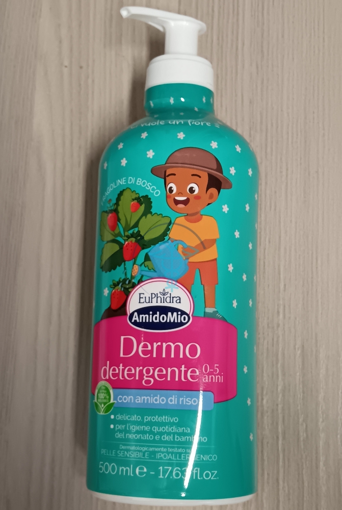 Zeta Farmaceutici Euphidra Amidomio Dermodetergente 0-5 con amido di riso