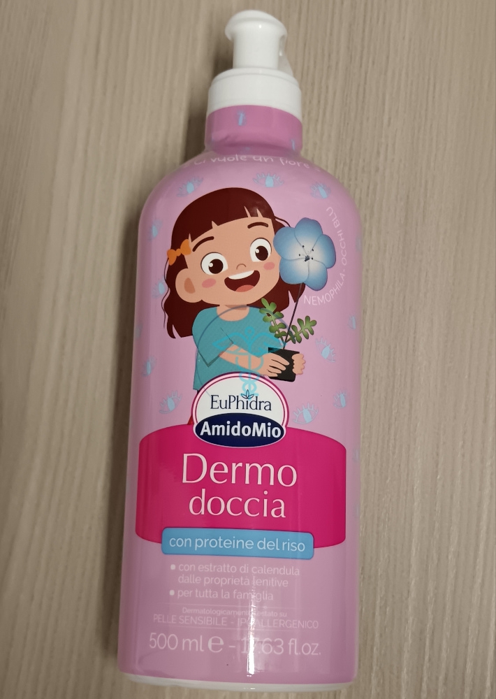 Zeta Farmaceutici Euphidra Amidomio Dermodoccia 500ml con proteine del riso