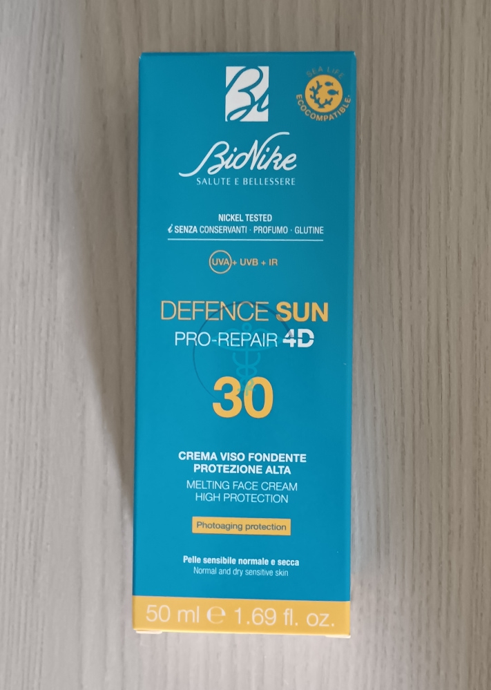 Bionike Defence Sun 30 Crema Viso Fondente 50ml